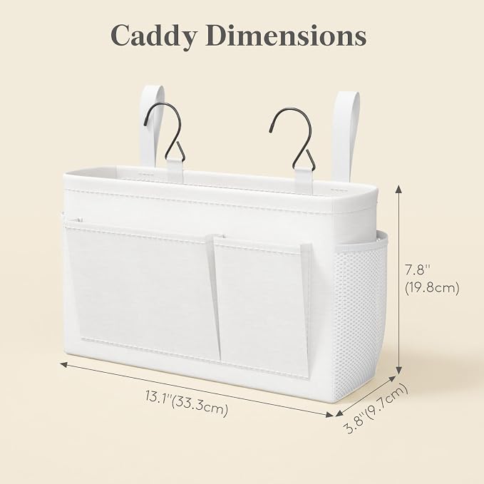 Lifewit Bedside Caddy Storage Organizer, Hanging Storage Bag - Image 6