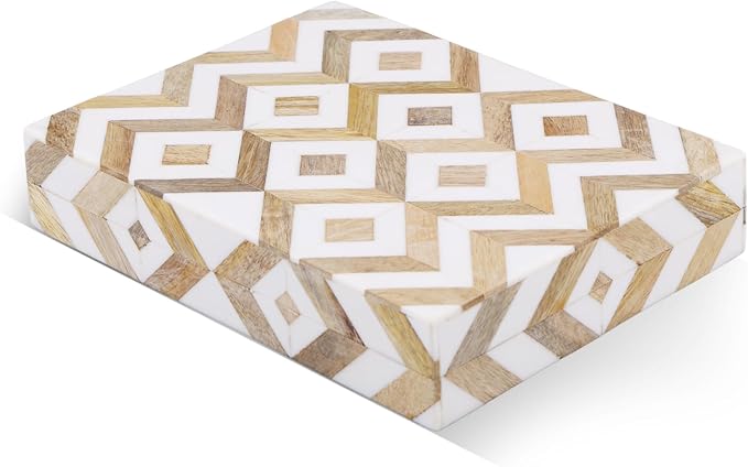 Handicrafts Home White Decorative Storage Box by HandicraftsHome