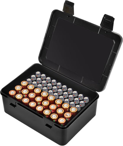 ALCYON Battery Organizer Storage Box, Garage Case Holder by ALCYON