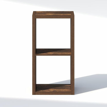 Furinno Cubic Extra Thick 2-Cube Closet Organizers and Storage, Amber Pine | - Image 9