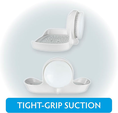 SlipX Solutions Strong Hold Soap Saver, Suction Cup Soap Holder - Image 5