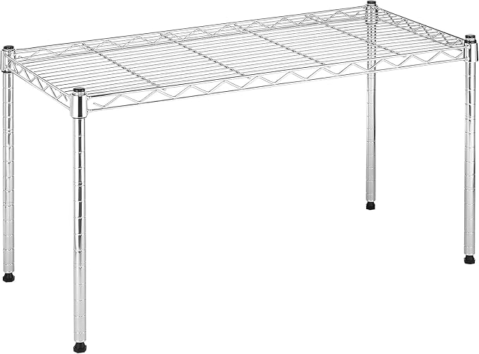 Xcity Storage Shelves, 1 Tier Heavy Duty Metal Shelving Unit, 350 LBS by Unknown