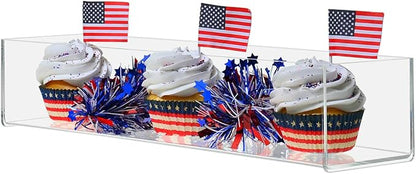 Marketing Holders Acrylic Retail Tray One Compartment Clear 15 Inch Wide x 4.5 - Image 4