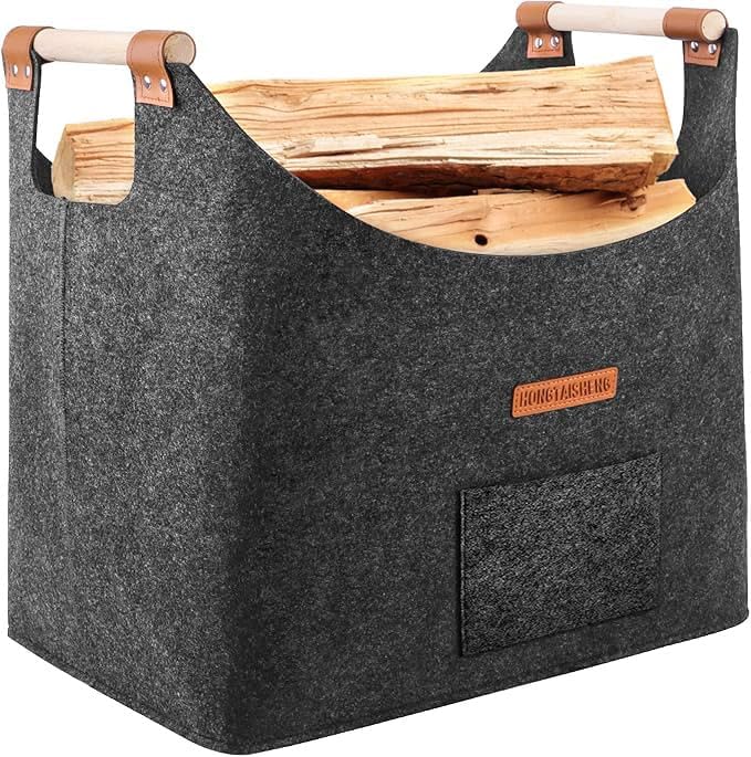 XL 4MM Felt Firewood Carrier | Log Carrier by HONGTAISHENG