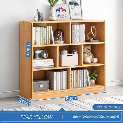 IOTXY Open Shelf Low Bookcase - Image 2