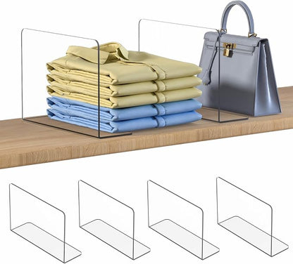 OKPOW Shelf Dividers Closet Organizer by OKPOW