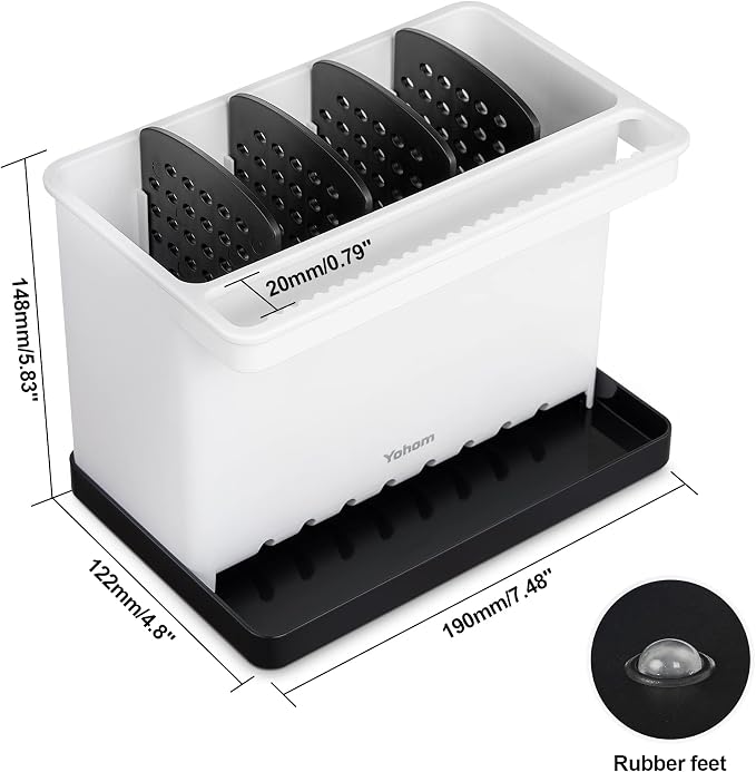YOHOM Kitchen Sponge Brush Holder - Image 7