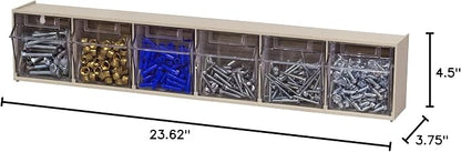 Akro-Mils TiltView Plastic Storage Cabinet - Image 9