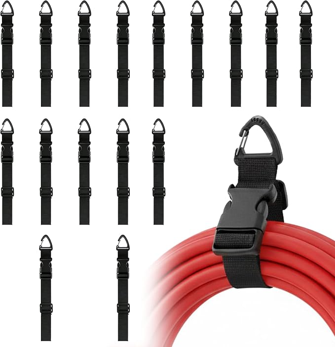 16-Pack Heavy Duty Extension Cord Organizer by CASYUNE