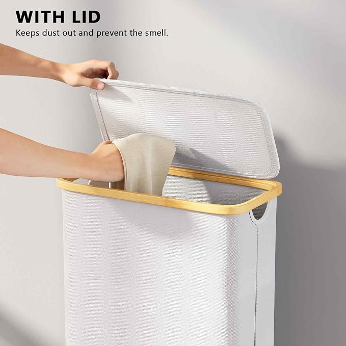 SpaceAid Slim Laundry Hamper - Image 8