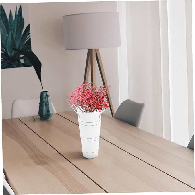 Garden Decor Iron Flower Vase Beautiful Flower Planter - Image 6