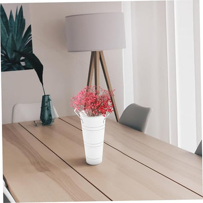 Garden Decor Iron Flower Vase Beautiful Flower Planter - Image 6