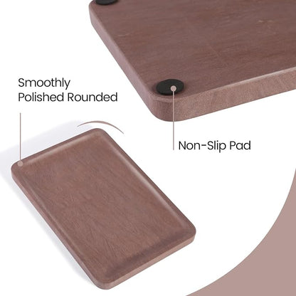 Marble Vanity Tray, 11.8in Sandstone Bathroom Kitchen Tray - Image 2