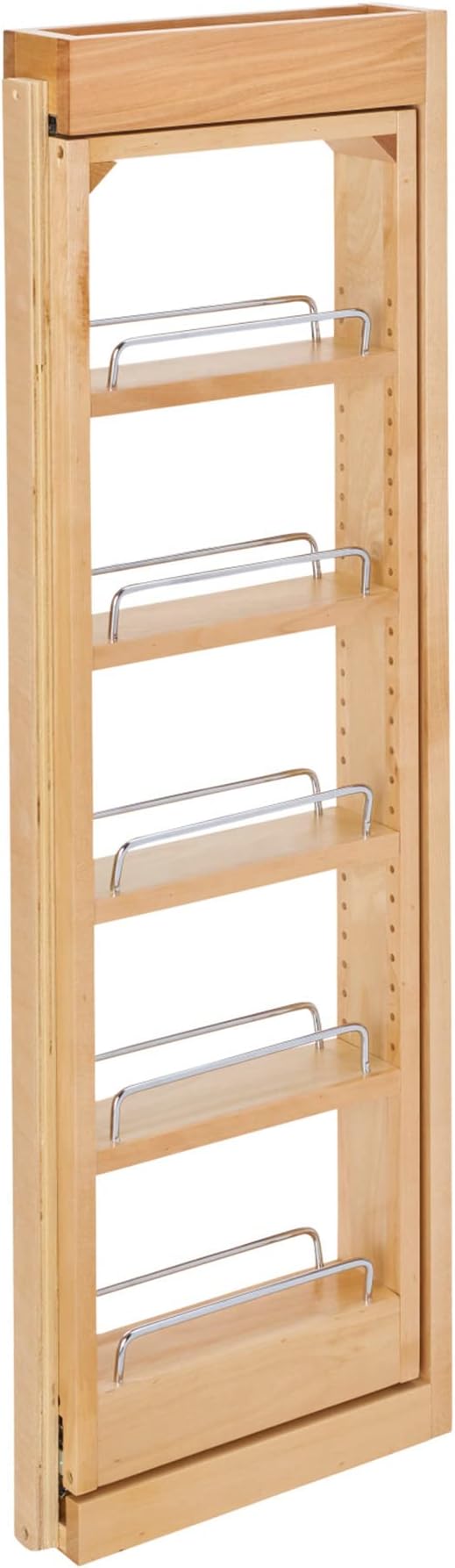 Rev-A-Shelf 3" W x 36" H Pull Out Quad Shelf Organizer by Rev-A-Shelf