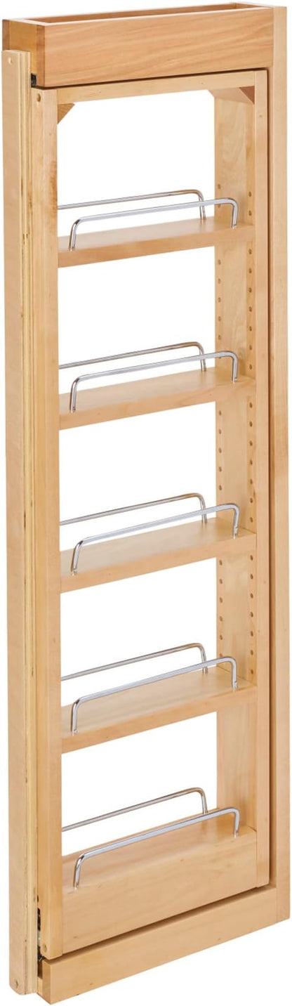 Rev-A-Shelf 3" W x 36" H Pull Out Quad Shelf Organizer by Rev-A-Shelf