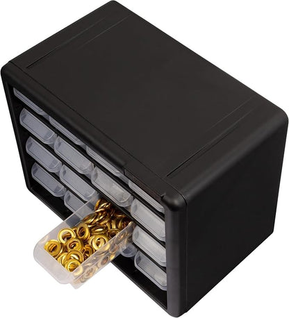 Akro-Mils 16-Drawer Plastic Cabinet - Image 15