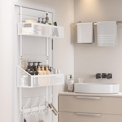 12-Hook Over Door Organizer - Image 6
