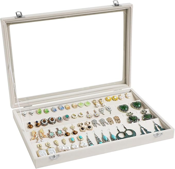 Wudygirl Jewelry Organizer Velvet Earring Organizer by Wudygirl