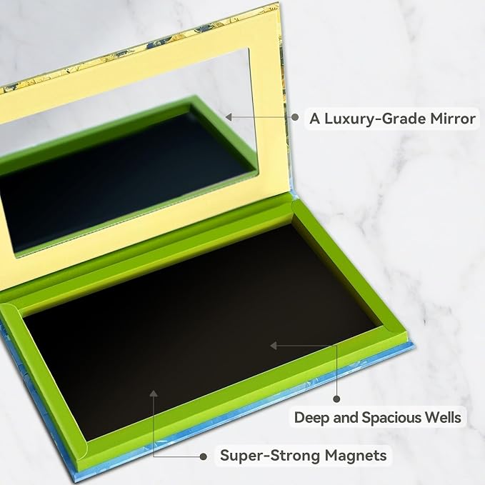 Magnetic Makeup Palette, Empty Eyeshadow Palette - Image 4