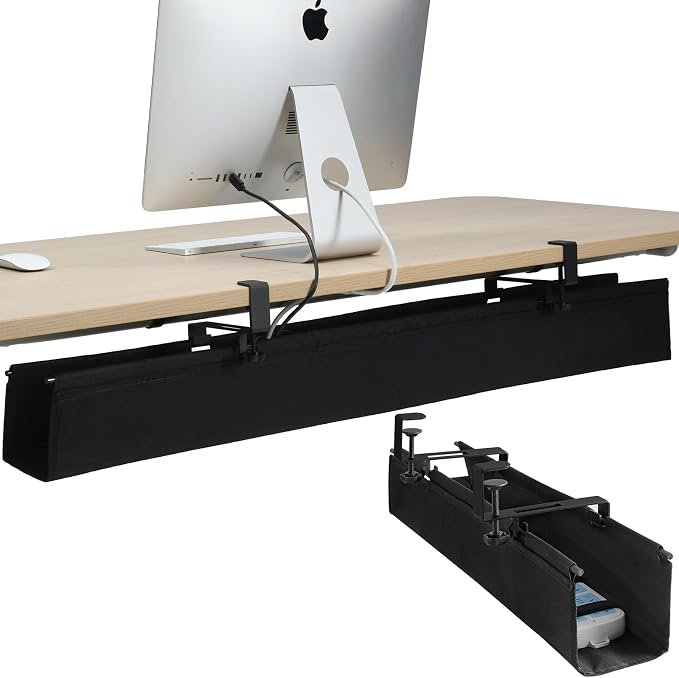 MAXECHO Under Desk Cable Management Tray 48" by MAXECHO