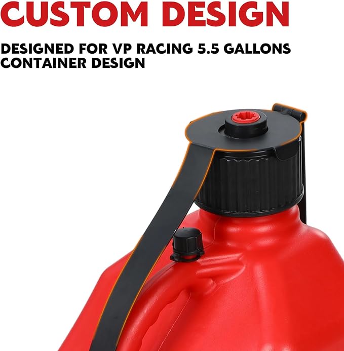 Fuel Drum Holder, 5-gallon Gasoline Fuel Jug Container Holder, Mounting Bracket - Image 4
