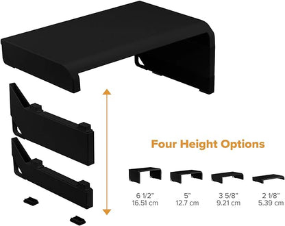 Bostitch Office Konnect Adjustable Monitor Stand Riser, 4 Height Adjustments - Image 5