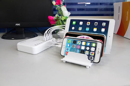 Adjustable Universal Cell Phone Dock Stand Holder, Tablet Organizer Multi - Image 8