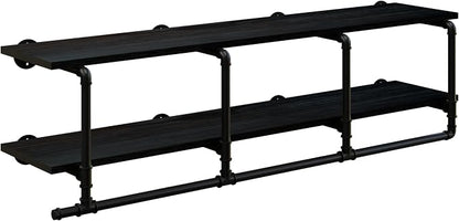 Wall Mounted Clothes Rack 12 Inch Deep, 60 Inch Heavy Duty Garment Rack - Image 9