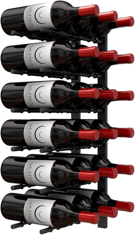 Ultra Wine Racks Wall Mounted Label-Out Wine Racks by UltraWineRacksCellars