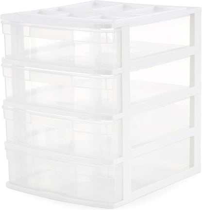 Gracious Living 4 Drawer Desktop & Countertop Organizer w/Organization Lid - Image 8