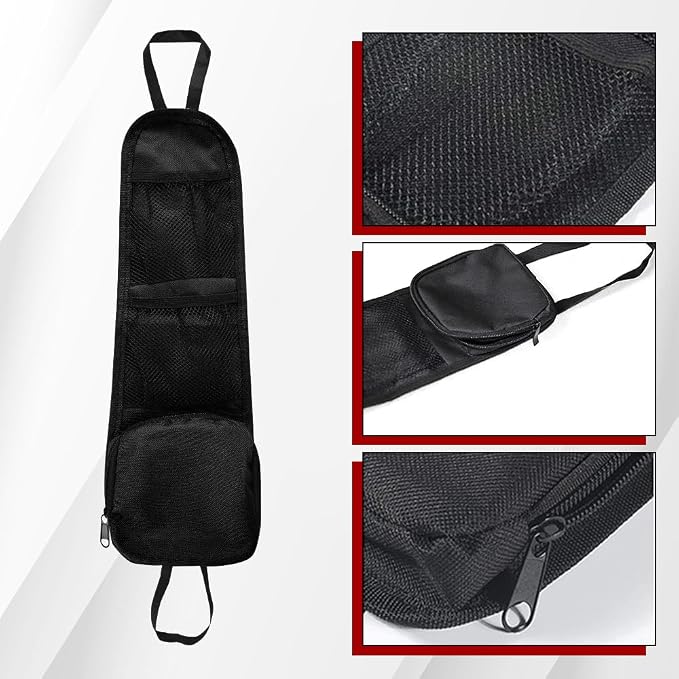 2PCS Car Seat Side Organizer, Seat Side Storage Pocket, Car Multi-Pockets - Image 5