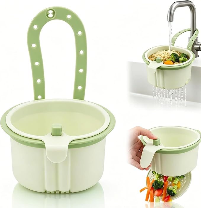 Multifunctional Hanging Sink Drain Basket by Unknown