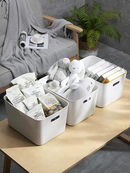 Set Of 8 Plastic Storage Bins, Versatile Kitchen Pantry Organization and Storage - Image 3