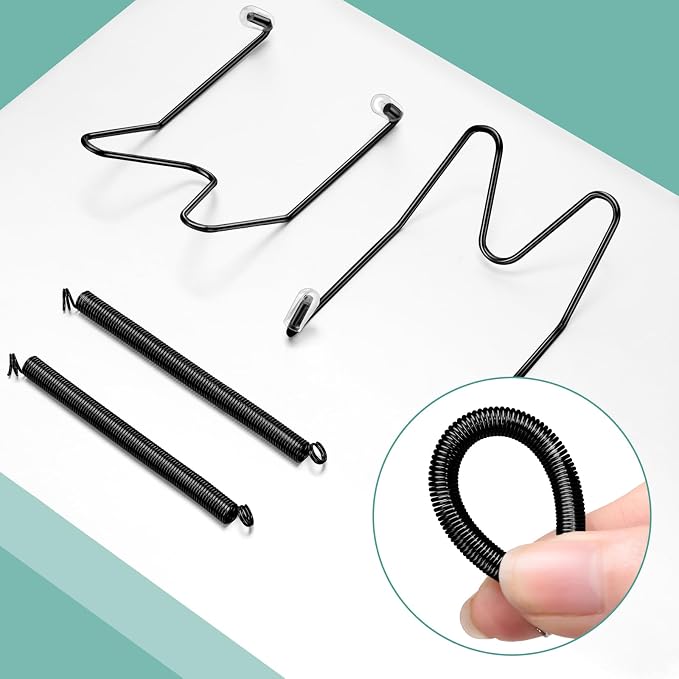 Hotop 12 Pieces Plate Hangers for Wall Stainless Steel Wire Invisible Heavy - Image 5
