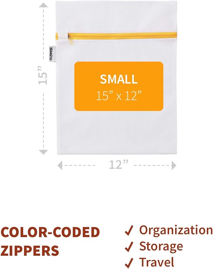 Mamlyn Mesh Laundry Bag for Delicates, Wash Bag for Underwear and Lingerie - Image 5