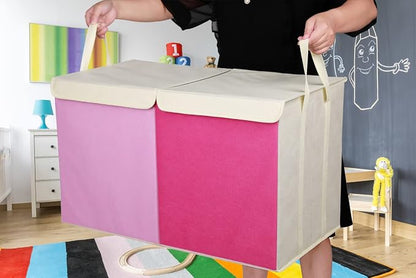 YOLOXO Toy Box Chest, Collapsible Sturdy Storage Bins - Image 6