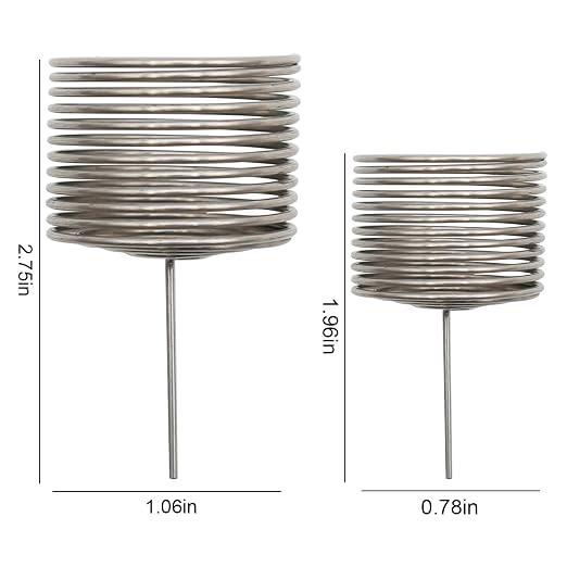 Saihisday 20Pcs Stainless Fertilizer Basket Box Steel Fertilizer Baskets Bonsai - Image 7