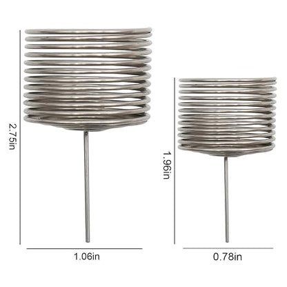 Saihisday 20Pcs Stainless Fertilizer Basket Box Steel Fertilizer Baskets Bonsai - Image 7