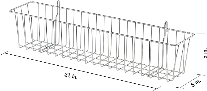 TRINITY EcoStorage 21-Inch Metal Hanging Basket to Use - Image 2