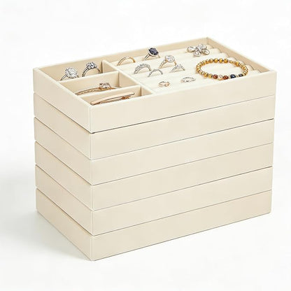 6-Piece Velvet Jewelry Organizer - Image 9