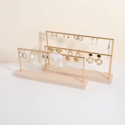 GemeShou wooden earring holder organizer - Image 3