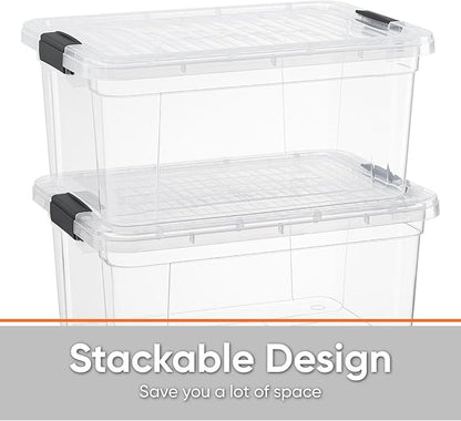 Superio Small Clear Storage Box - Image 3