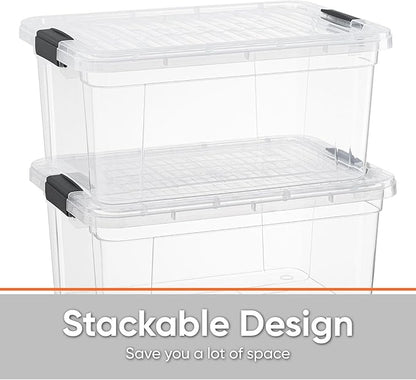 Superio Clear Storage Bins - Image 3