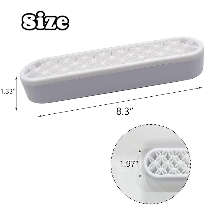 TANG SONG 1 PC Silicone Make up Brush Holder Cosmetic Storage Box Desktop - Image 2