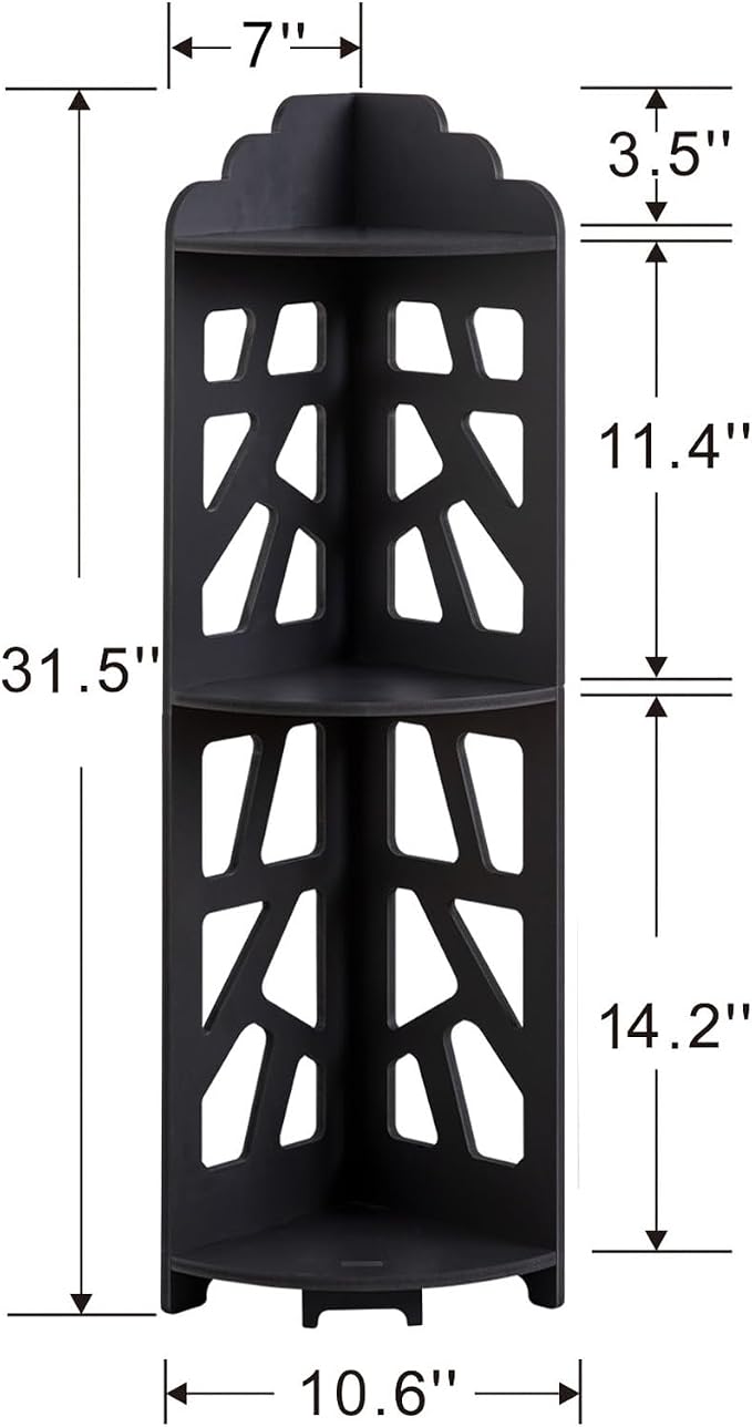 J JINXIAMU Corner Shelves, Corner Shelf Stand Waterproof Great - Image 7
