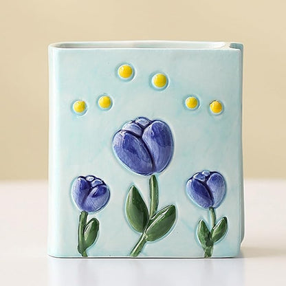 Book Vase Tulip Pencil Cup Pen Holder - Image 4