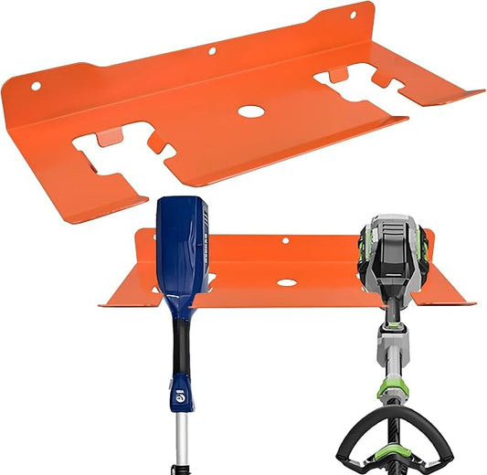 MUTUACTOR Weed Eater Hanger, Large Opening Heavy Duty Weedeater Rack Wall Mount by MUTUACTOR