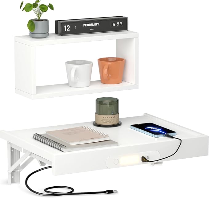 TEAMIX Floating Nightstand by TEAMIX