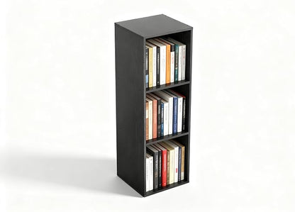 3 Cube Storage Organizer, 3 Tier Cube Low Bookcase Freestanding Storage Display - Image 5
