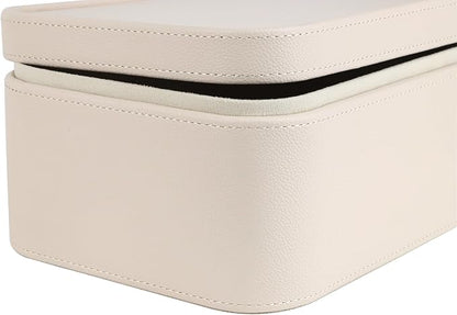 HofferRuffer Faux Leather Decorative Storage Boxes, Dust proof Storage Shelf - Image 8